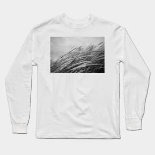 Black and white grasses. Long Sleeve T-Shirt